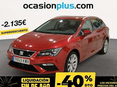 Rojo Usado 2019 Seat Leon ST FR Familiar | 15.355 € (Un poco caro)