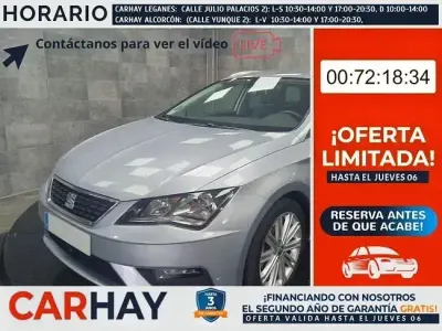 Usado Seat Leon XCELLENCE 131 CV (96 kW) 2021 Gris Utilitario