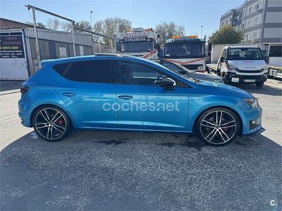 Azul Usado 2015 Seat Leon FR Berlina | 17.000 € (Un poco caro)