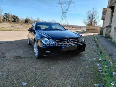 Usado Mercedes CLK200 Elegance 163 CV (119 kW) 2007 Negro Coupe
