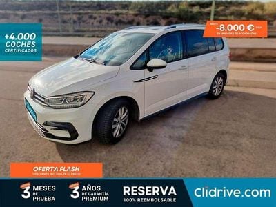 Usado VW Touran Advance 110 CV (80 kW) 2018 Blanco Monovolumen