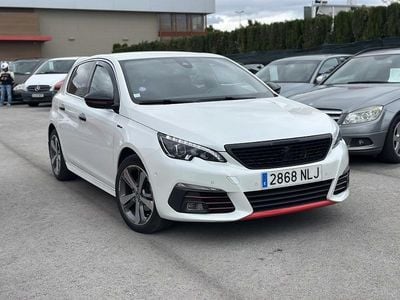 Usado Peugeot 308 GT-line 131 CV (96 kW) 2018 Blanco metalico Utilitario