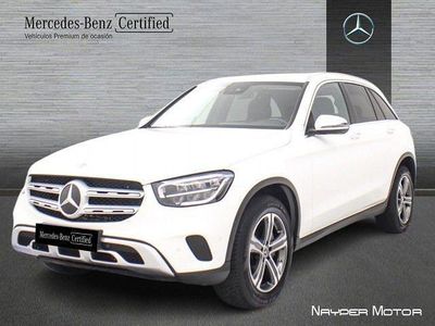 Usado Mercedes GLC300 245 CV (180 kW) 2021 Blanco polar