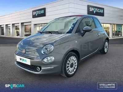 Usado Fiat 500C Dolcevita 70 CV (51 kW) 2023 Gris / plata Descapotable