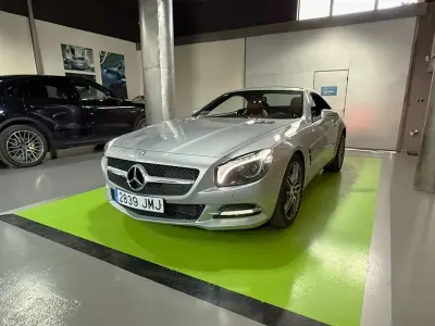 Usado Mercedes SL43 AMG AMG 333 CV (244 kW) 2016 Plateado Coupe