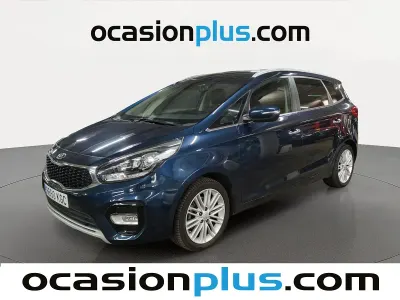 Usado Kia Carens 136 CV (100 kW) 2017 Azul Monovolumen