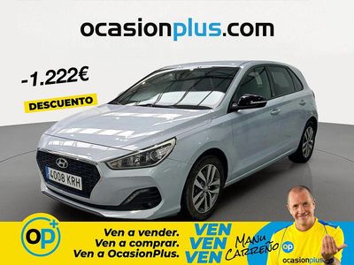 Usado Hyundai i30 GO! 95 CV (69 kW) 2018 Gris