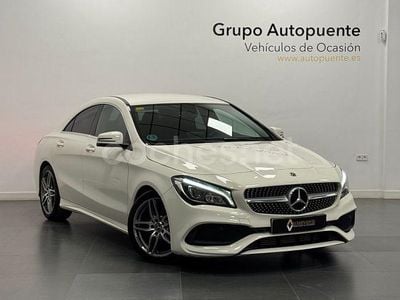 Usado Mercedes CLA200 AMG 136 CV (100 kW) 2018 Blanco Berlina