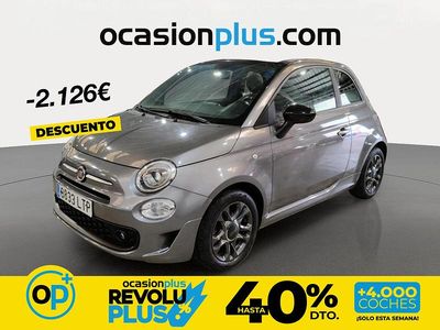 Usado Fiat 500 Connect 70 CV (51 kW) 2021 Gris Descapotable