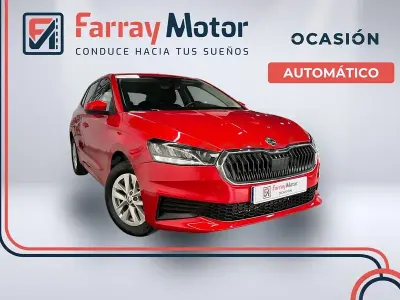 Usado Skoda Fabia Selection 115 CV (84 kW) 2024 Rojo Utilitario