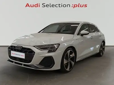Usado Audi A3 S-Line 150 CV (110 kW) 2025 Blanco Berlina