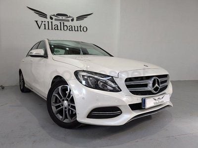 Usado Mercedes C220 Avantgarde 170 CV (125 kW) 2014 Blanco Berlina