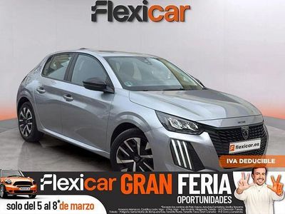 Usado Peugeot 208 Active 100 CV (73 kW) 2024 Gris Utilitario