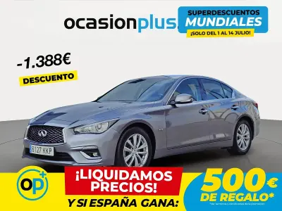 Usado Infiniti Q50 170 CV (125 kW) 2018 Gris Berlina