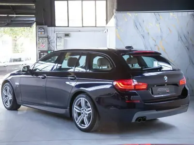 Usado BMW 525 Shadowline 218 CV (160 kW) 2015 Azul Familiar