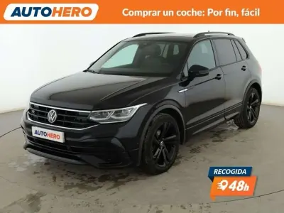 Usado VW Tiguan R-line 150 CV (110 kW) 2022 Negro SUV