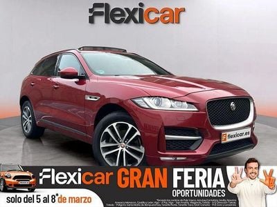 Usado Jaguar F-Pace R-Sport 180 CV (132 kW) 2018 Rojo SUV