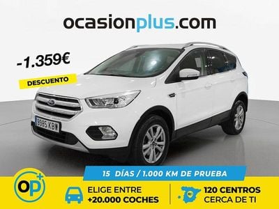 Blanco Usado 2017 Ford Kuga Titanium SUV | 16.991 € (Precio justo)