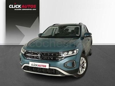 Usado VW T-Roc Life 110 CV (80 kW) 2023 Azul SUV