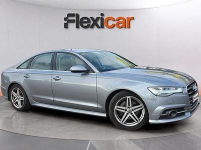 Usado Audi A6 S-Line 190 CV (139 kW) 2018 Gris Berlina