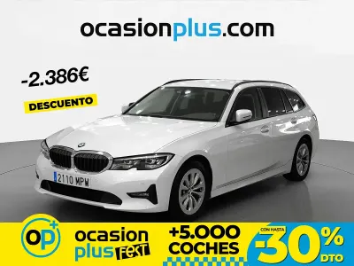 Usado BMW 320 190 CV (139 kW) 2022 Blanco Familiar