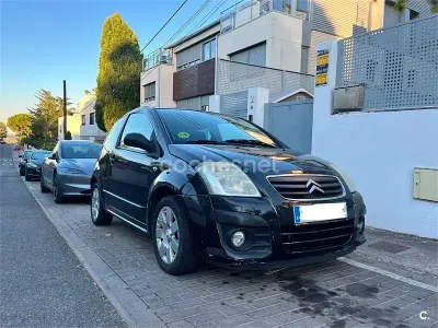 Usado Citroën C2 70 CV (51 kW) 2009 Negro Utilitario
