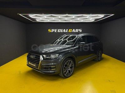 Usado Audi Q7 S-Line 286 CV (210 kW) 2018 Gris / plata SUV