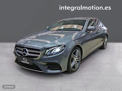 Usado Mercedes E220 194 CV (142 kW) 2017 Gris Berlina