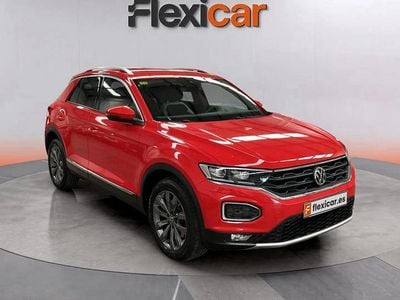Usado VW T-Roc Sportline 190 CV (139 kW) 2018 Rojo SUV