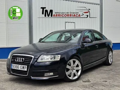 Usado Audi A6 290 CV (213 kW) 2010 Azul Berlina