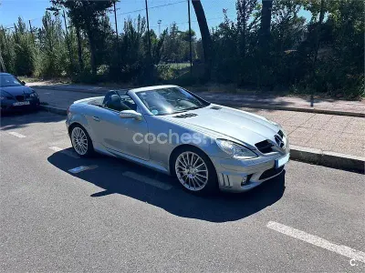 Usado Mercedes SLK55 AMG AMG 360 CV (264 kW) 2007 Gris / plata Descapotable