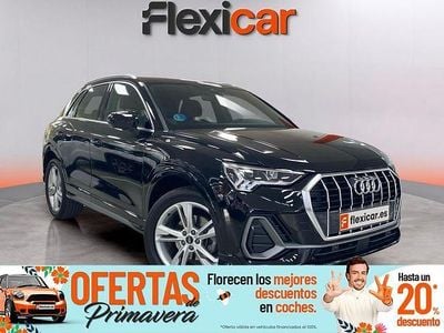 Usado Audi Q3 S-Line 150 CV (110 kW) 2022 Negro SUV