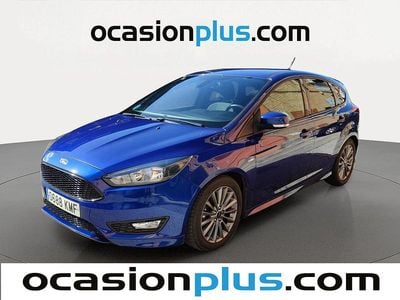Usado Ford Focus ST-Line 120 CV (88 kW) 2018 Azul Utilitario