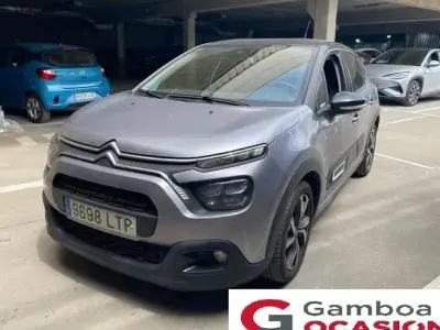 Usado Citroën C3 PureTech 110 CV (80 kW) 2021 Gris Utilitario
