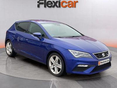 Usado Seat Leon FR 150 CV (110 kW) 2018 Azul Berlina