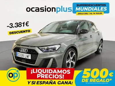 Usado Audi A1 Sportback S-Line 150 CV (110 kW) 2022 Gris / plata Utilitario