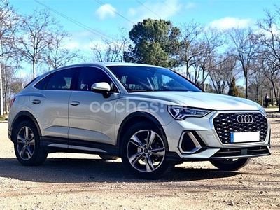 Gris / plata Usado 2021 Audi Q3 Sportback S-Line SUV | 30.900 € (Precio justo)