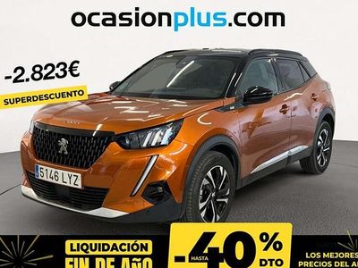 Naranja Usado 2022 Peugeot 2008 GTi SUV | 15.364 € (Precio justo)
