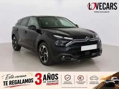 Usado Citroën C4 Feel 110 CV (80 kW) 2022 Negro Utilitario