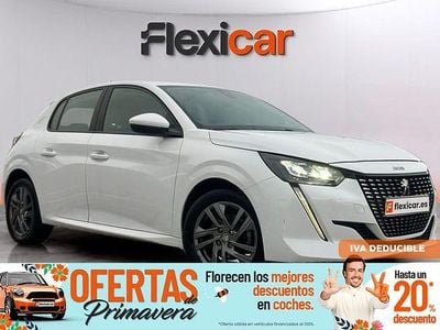 Usado Peugeot 208 Active 100 CV (73 kW) 2021 Blanco Utilitario