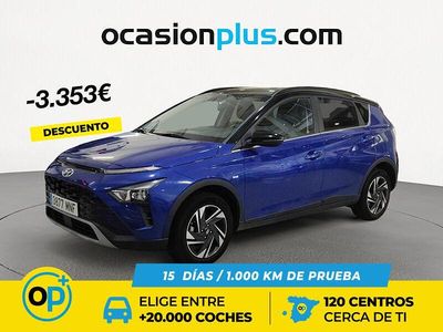 Azul Usado 2024 Hyundai Bayon SUV | 17.090 € (Precio justo)