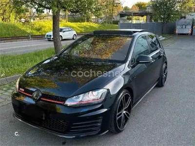 Usado VW Golf VII GTD 184 CV (135 kW) 2015 Negro Berlina