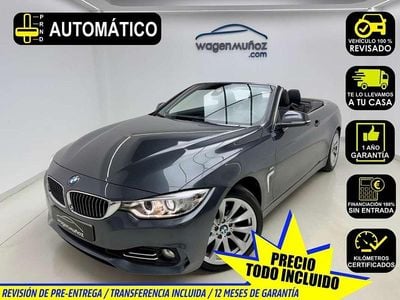 Gris Usado 2017 BMW 420 Luxury Line Descapotable | 23.600 € (Precio justo)