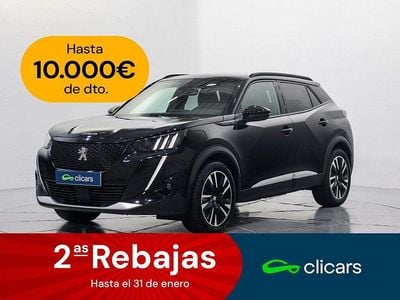 Negro Usado 2022 Peugeot e-2008 GT SUV | 17.490 € (Precio justo)
