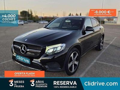 Usado Mercedes GLC250 204 CV (150 kW) 2017 Negro SUV