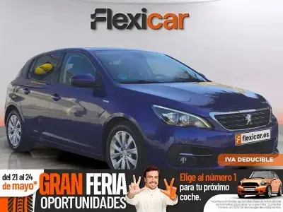 Usado Peugeot 308 Style 130 HP (95 kW) 2020 Azul Sedan