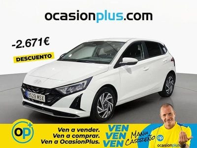 Usado Hyundai i20 100 CV (73 kW) 2024 Blanco Utilitario
