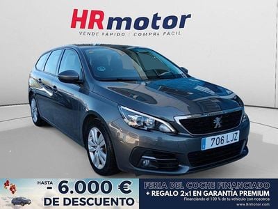 Gris Usado 2020 Peugeot 308 Active Familiar | 10.490 € (Precio justo)