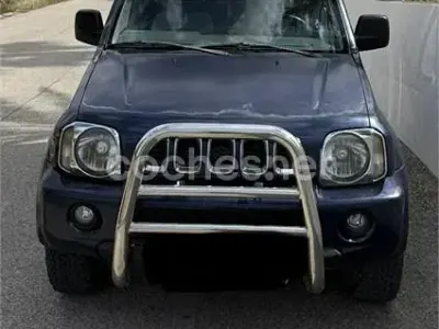 Begagnad Suzuki Jimny 80 HK (58 kW) 2001 Blå SUV