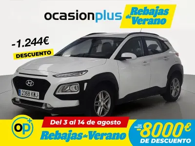 Usado Hyundai Kona 120 CV (88 kW) 2019 Blanco SUV